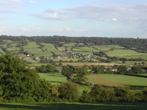 A view of Otter Valley, Devon