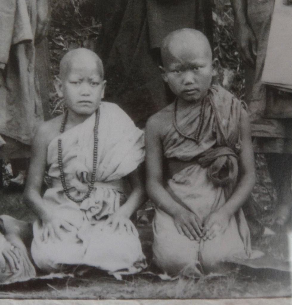 Novices at a Meditation Retreat at Wat Pa Phon Pao, Laos